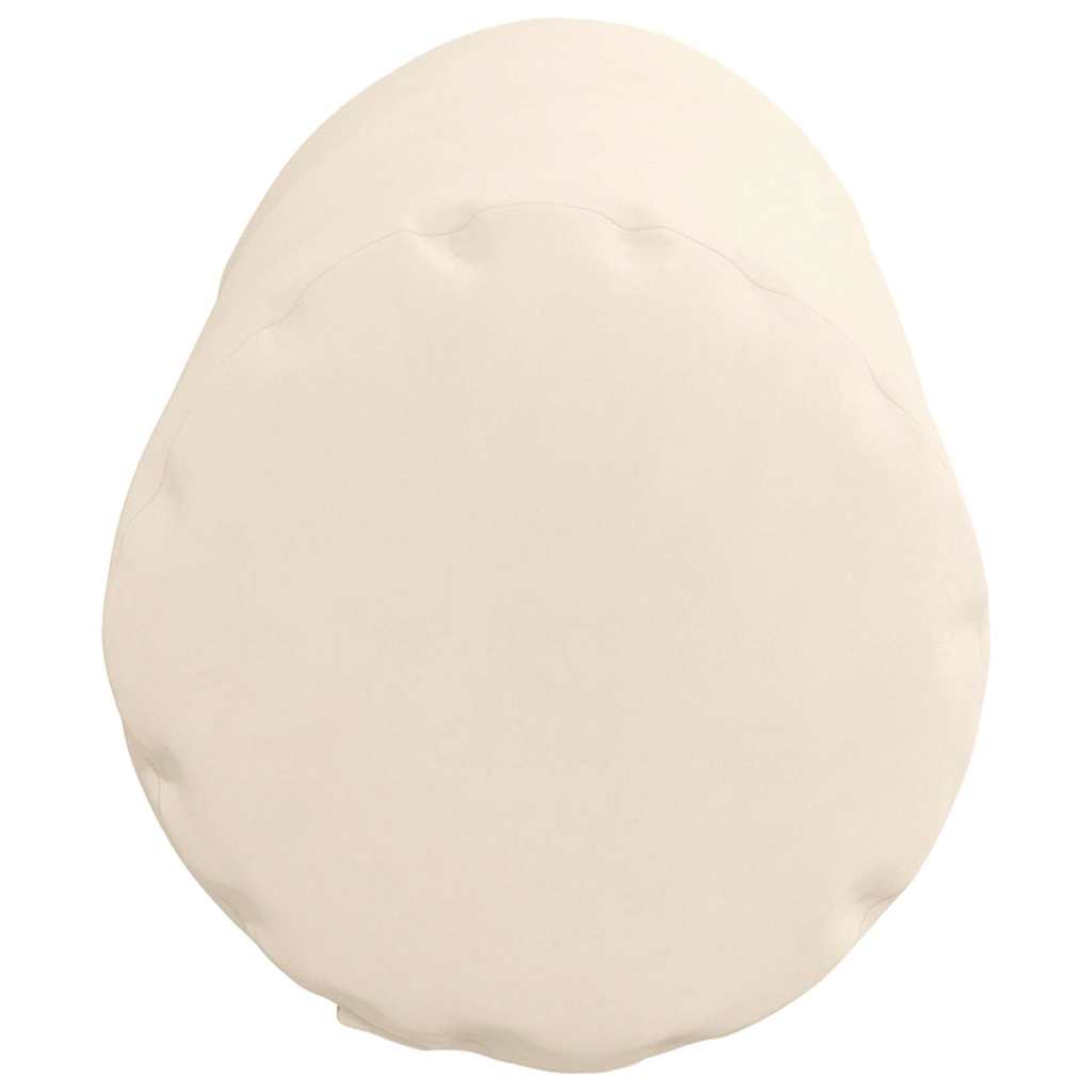 Bolster Pillows 2 pcs Beige Ø 15 x 40 cm Microfibre Fabric